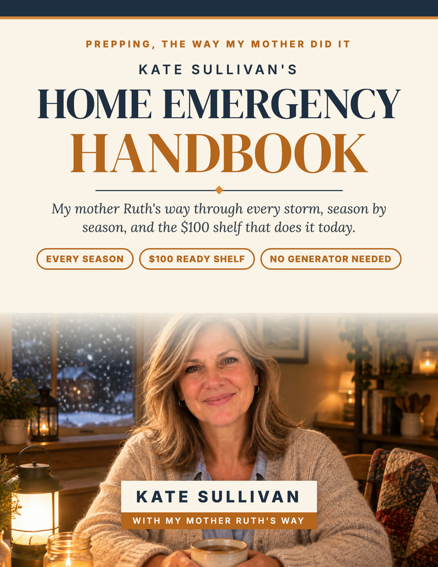 Kate Sullivan's Home Emergency Handbook cover